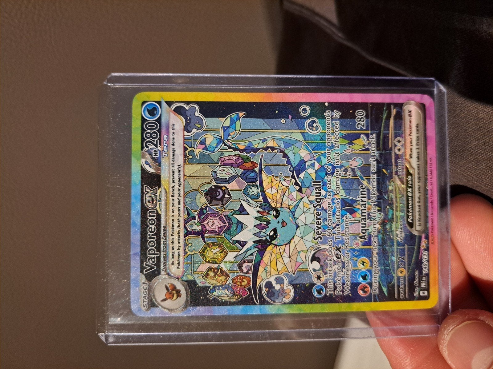 Vaporeon EX (Prismatic Evolutions), Ophalen of Verzenden