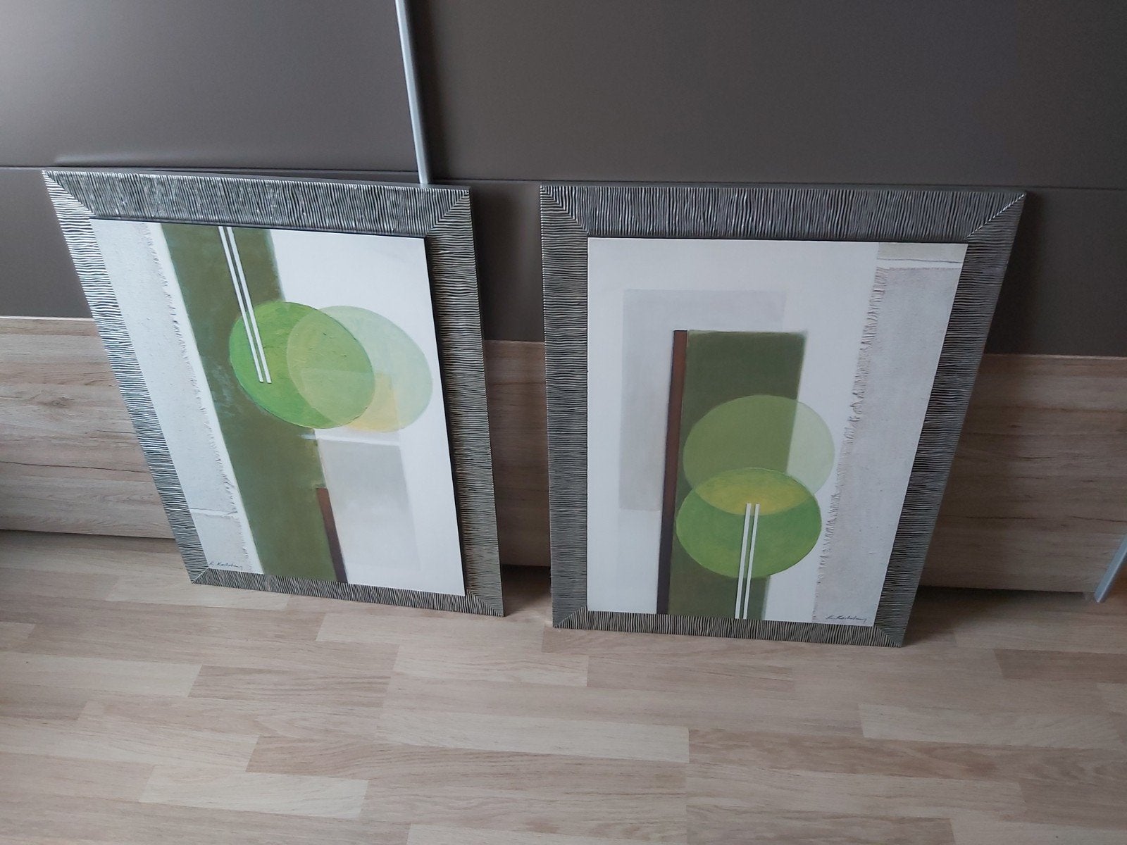 2 kaders, Huis en Inrichting, Woonaccessoires | Lijsten, Ophalen, 60 cm, 83 cm, Zo goed als nieuw