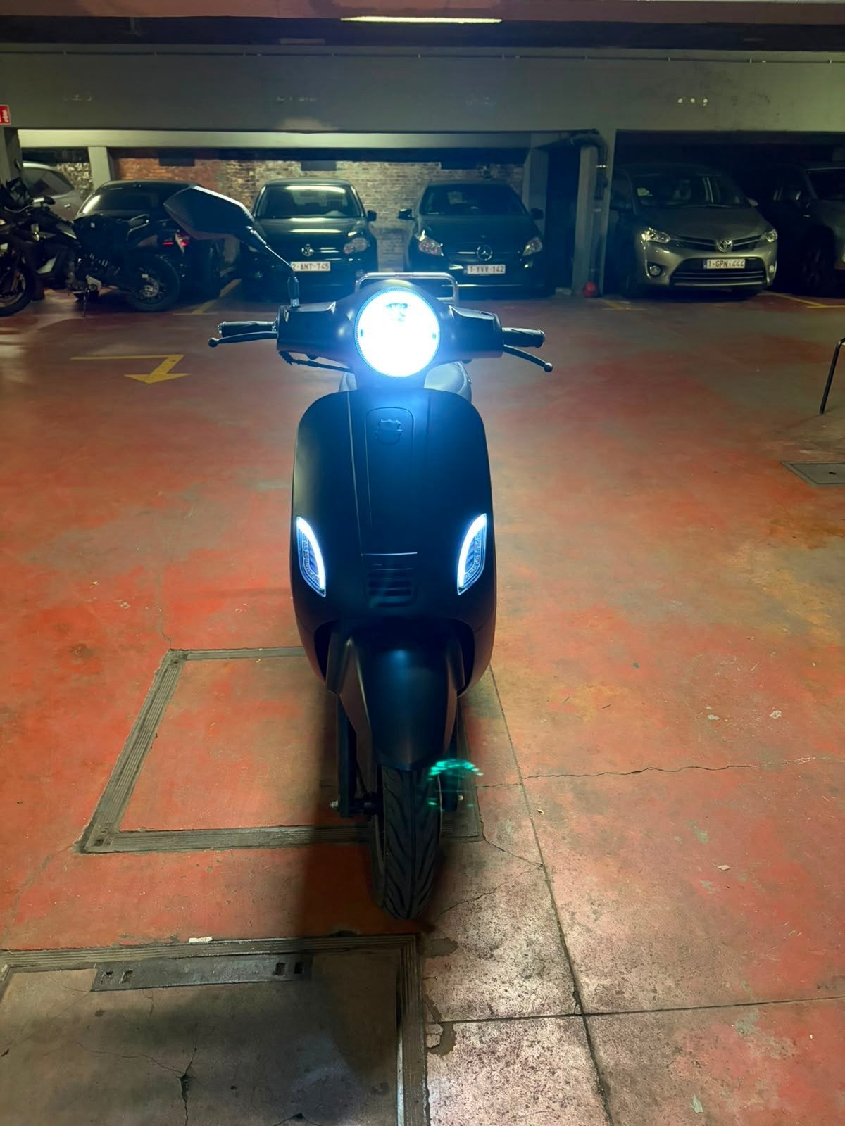 neco azurro gp 2023  25cc, Enlèvement