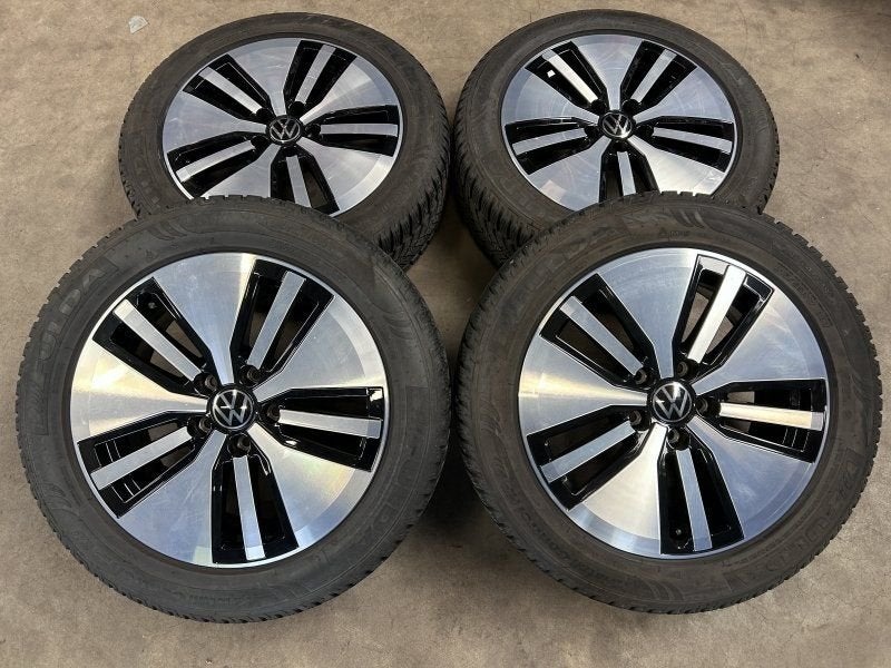 17 inch originele Montpellier velgen + winterbanden Volkswag, Pneus et Jantes, Pneus hiver, -, 17 pouces