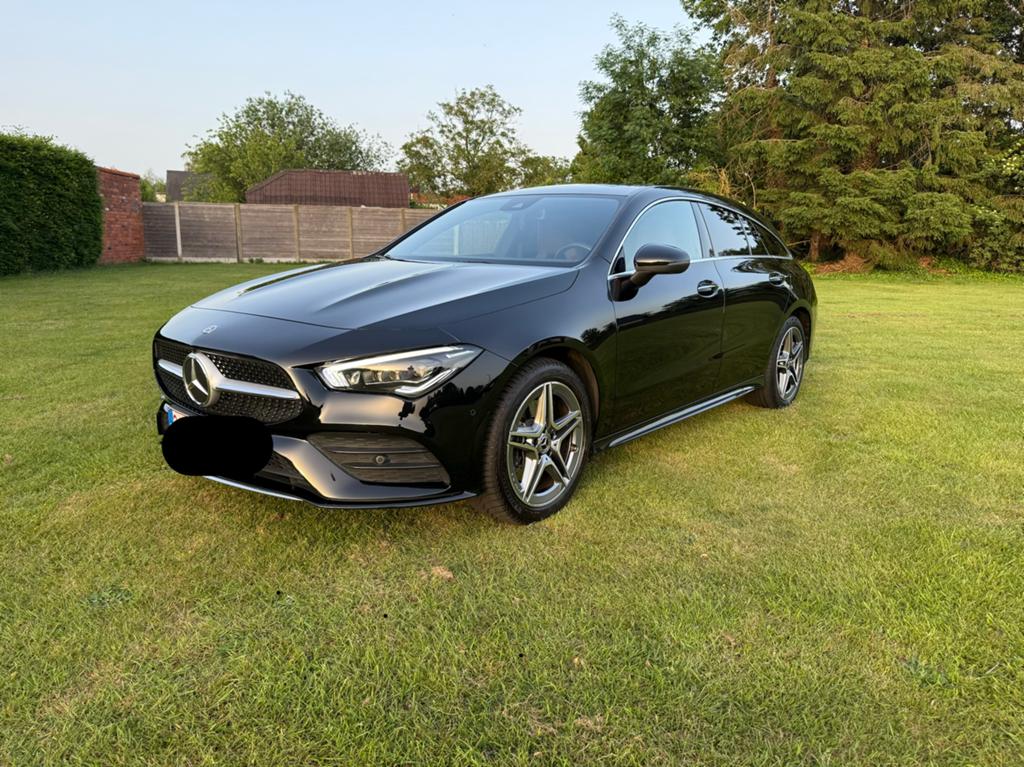 Mercedes Cla 250e shooting brake AMG, CLA, Euro 6, Zwart, Leder