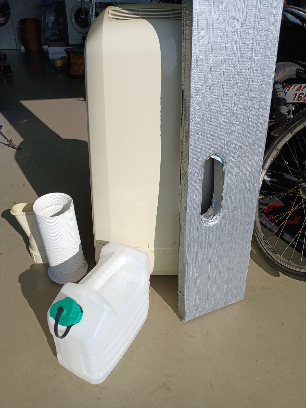 Delonghi PAC WE 126, Elektronische apparatuur, Airco's, Ophalen, Gebruikt, 3 snelheden of meer, Koelen en Ontvochtigen