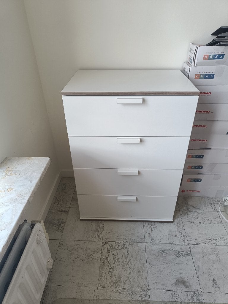 Ikea ladekast Trysil, Ophalen, Gebruikt, 50 tot 100 cm, 3 of 4 laden