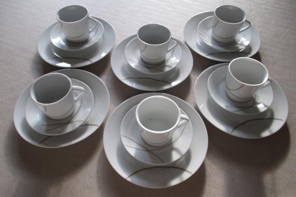 koffieservies, Ophalen