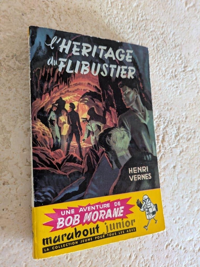 Bob Morane (L'héritage du flibustier)., Ophalen of Verzenden, Gelezen, Henri Vernes.