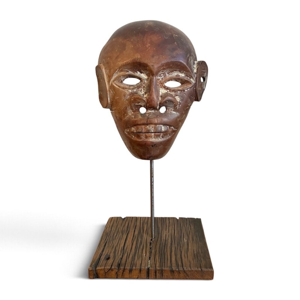Oude tribal Himalaya masker (Gurung, Magar of Tamang), Ophalen, Masker