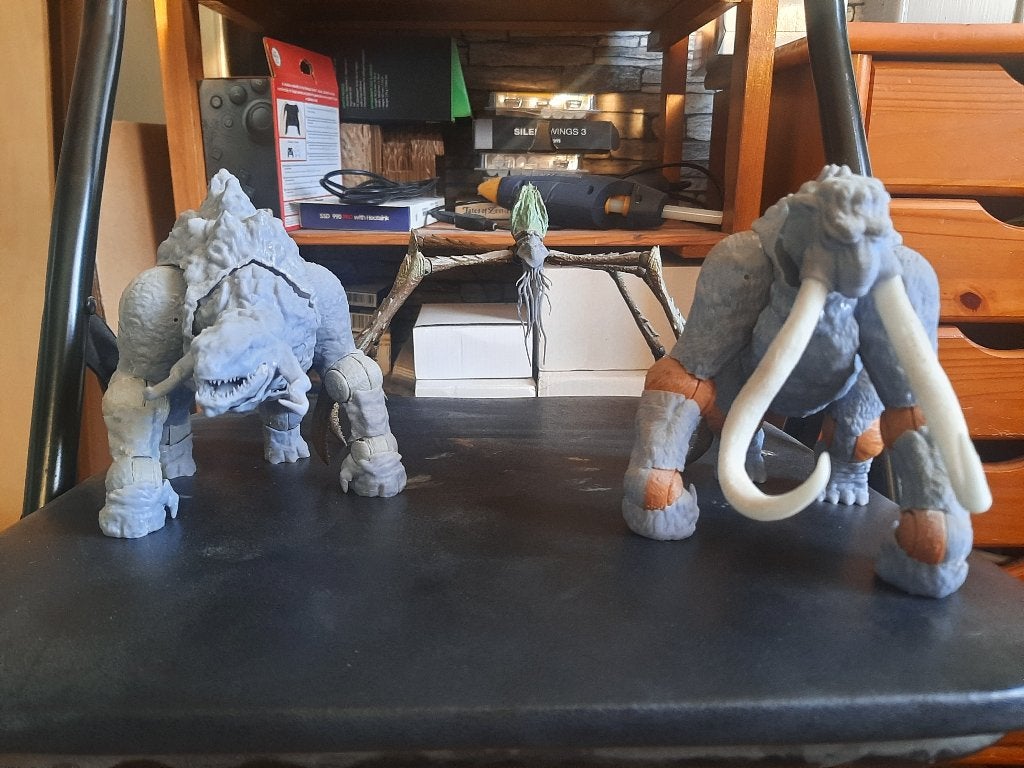 Godzilla King of the Monsters Titans 3d prints, Ophalen, Gebruikt