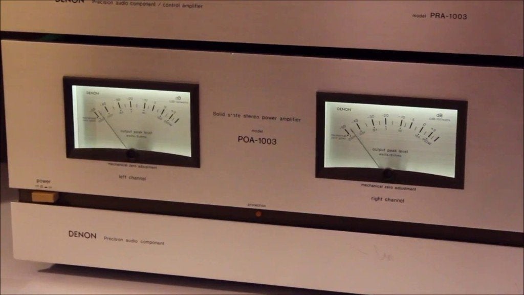 Amplificateur de puissance Denon poa 1003, Neuf, Denon, Stéréo, 120 watts ou plus