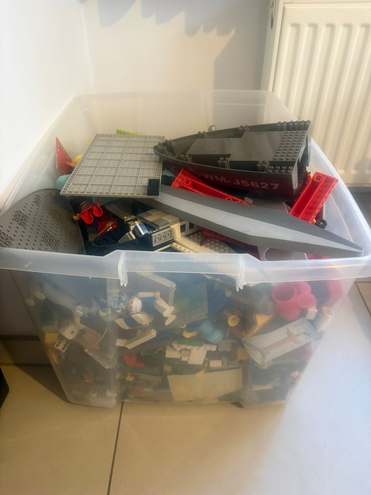 Hobbybox vol LEGO, Ophalen, Gebruikt