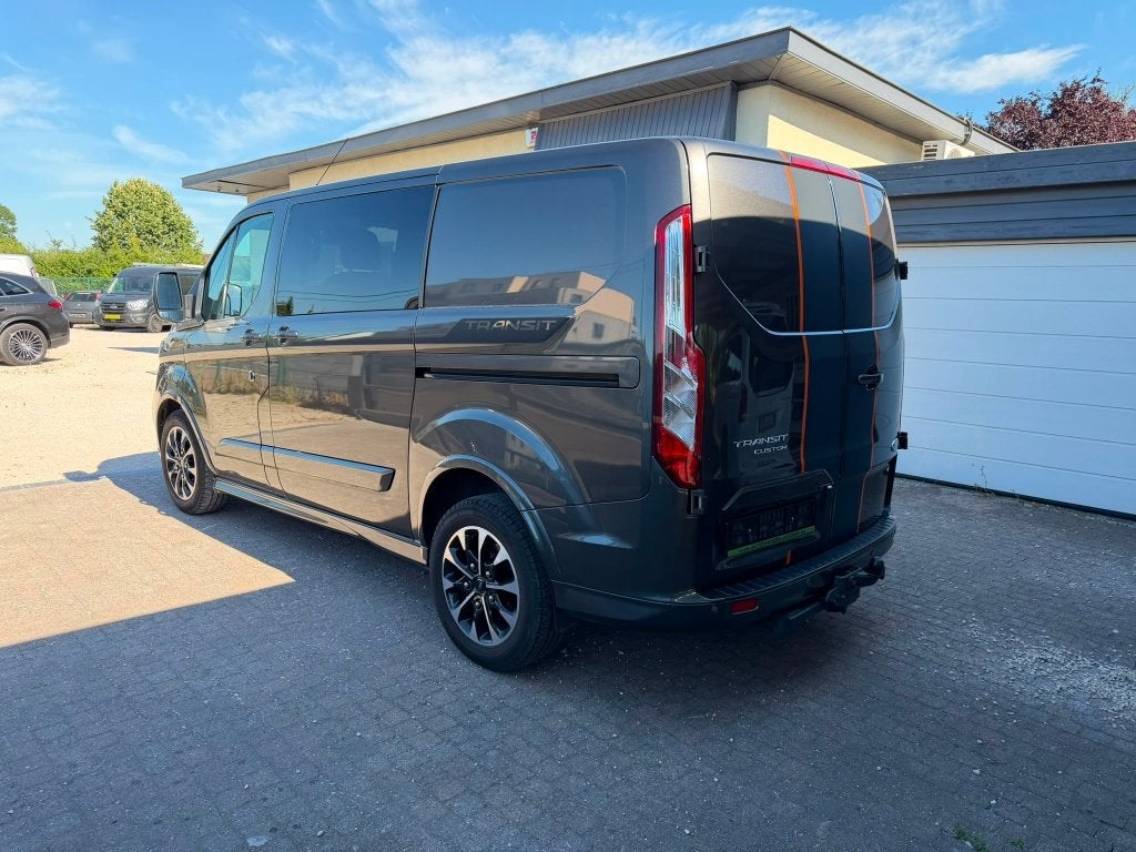 FORD TRANSIT CUSTOM * SPORT * DUB CAB * 185 CV * CAMÉRA *, https://public.car-pass.be/vhr/2d796486-427b-4564-ba54-b0d3a6c386db