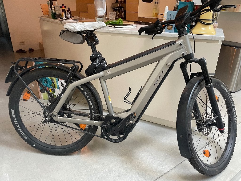 Riese & Müller Supercharger GT Vario HS (49 cm) - 1250kWh, Gebruikt, 47 tot 51 cm, 50 km per accu of meer, Ophalen