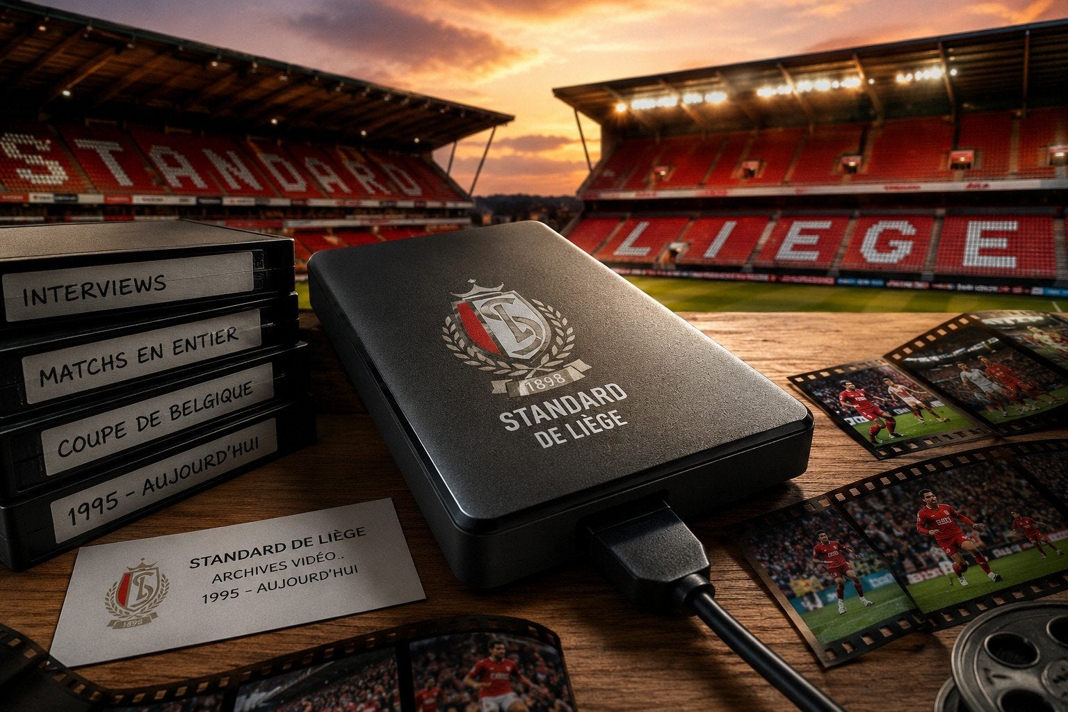 Vidéo match standard de liege de 1994 a maintenant!, Tickets & Billets