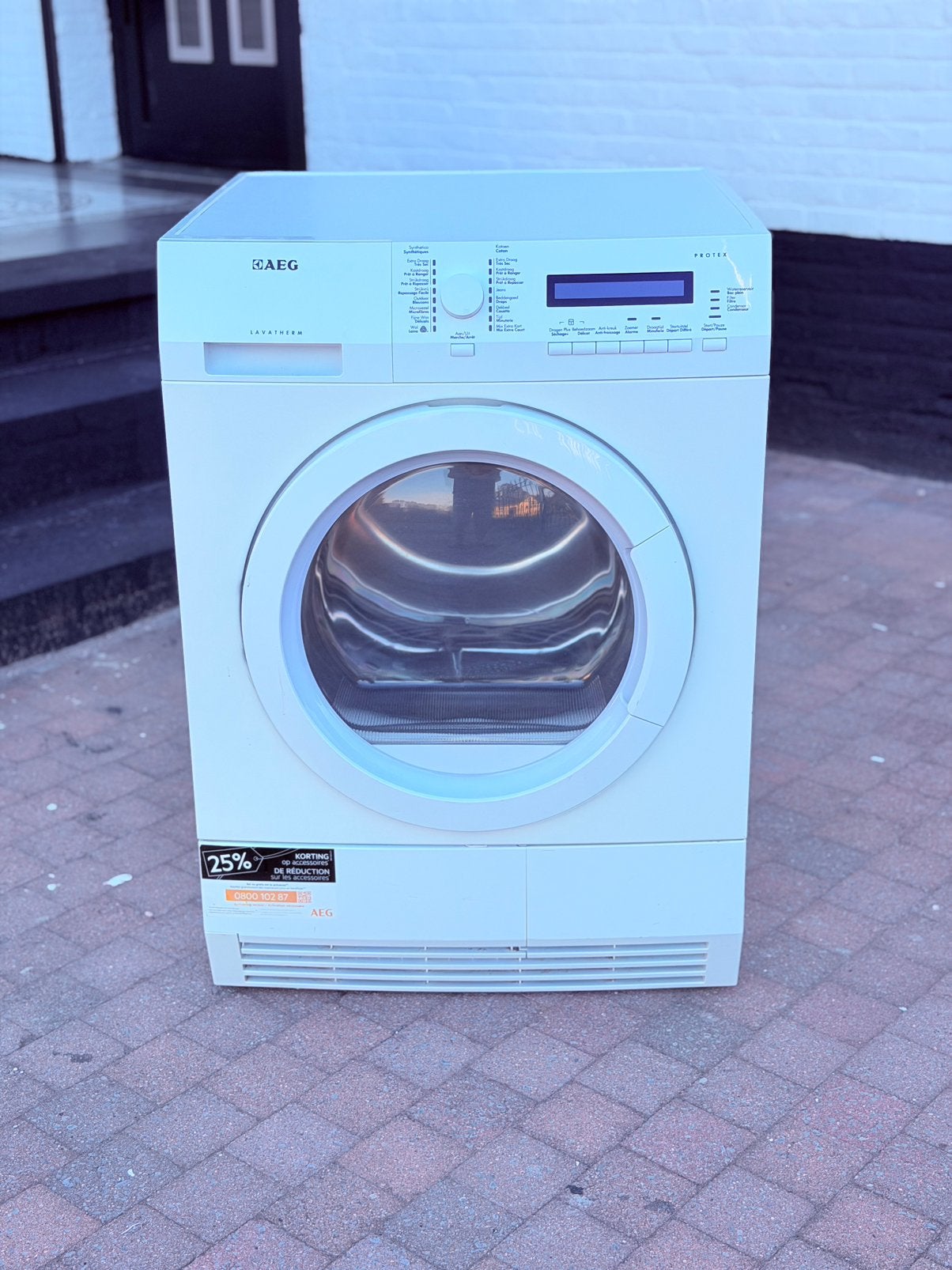 Aeg protex A+++klasse condensatie droogkast 150€, Elektronische apparatuur, Droogkasten, Ophalen, Zo goed als nieuw