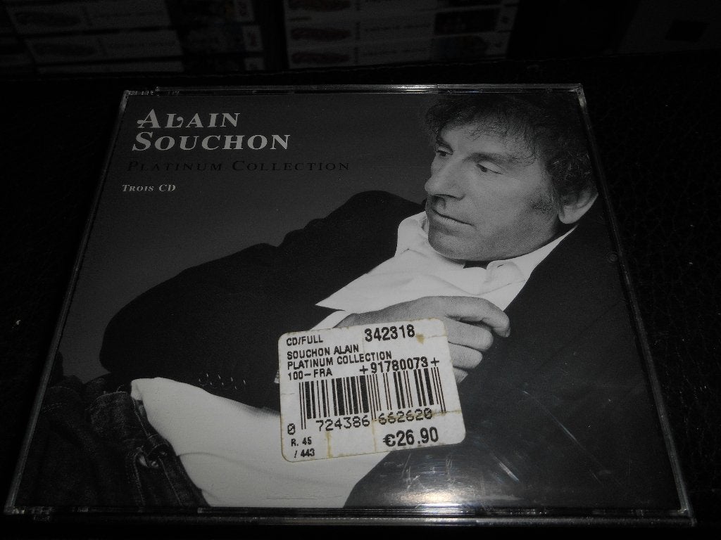 Triple CD Alain Souchon " Platinium collection", Cd's en Dvd's, Cd's | Franstalig, Ophalen of Verzenden