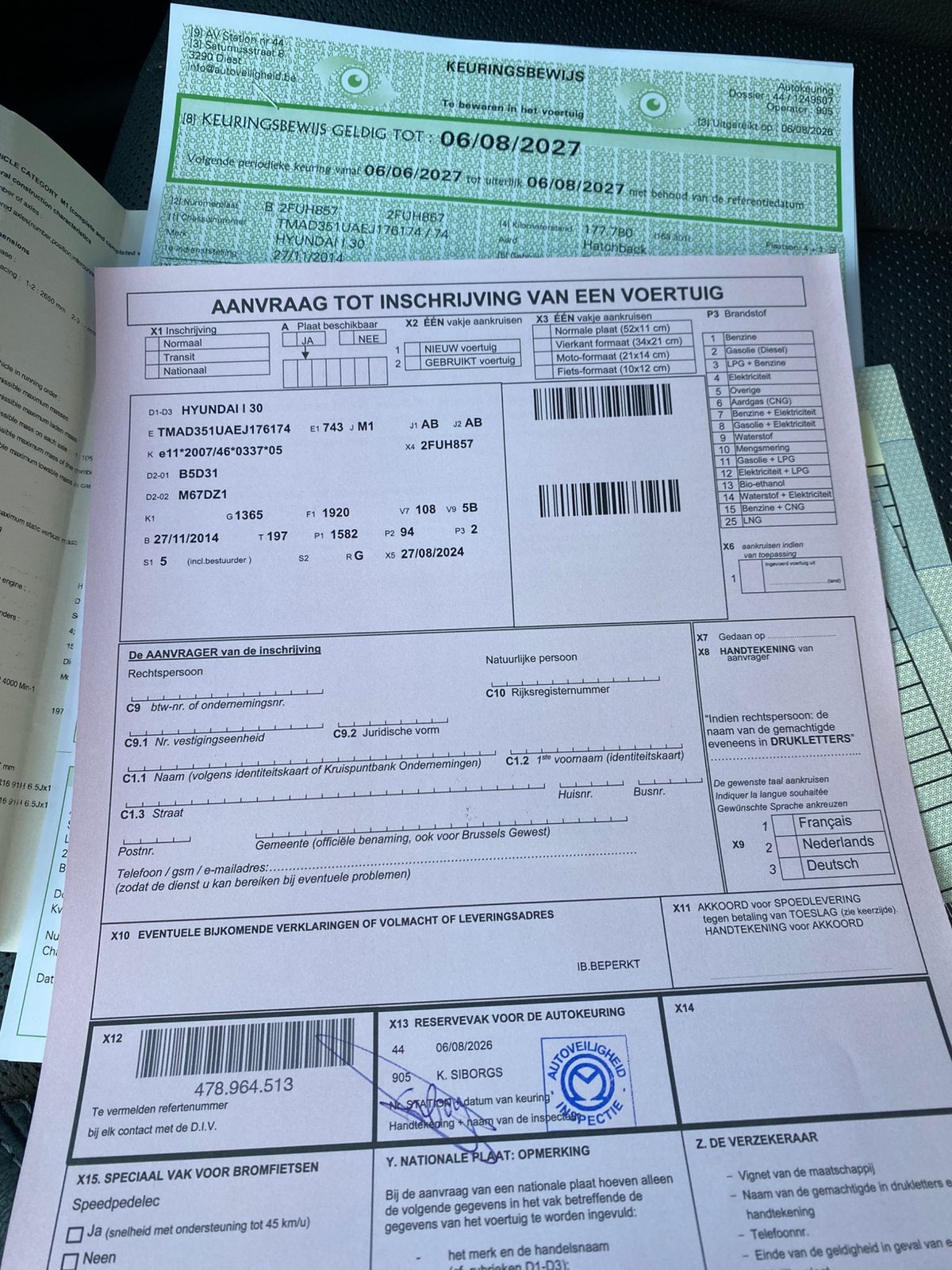Hyundai i30 1.6crdi16v Gekeurd Voor Verkoop, Euro 5, I30, Particulier, Dealer onderhouden