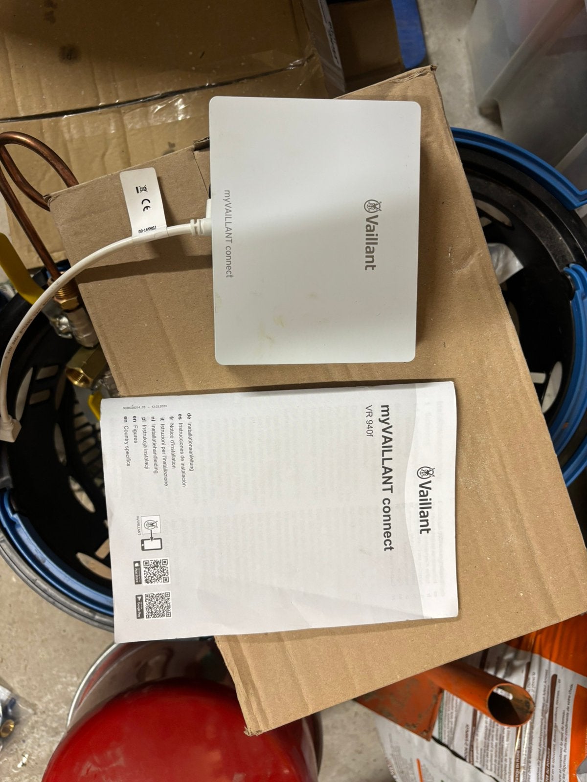 My vaillant connect VR940f, Bricolage & Construction, Enlèvement ou Envoi, Neuf, Thermostat
