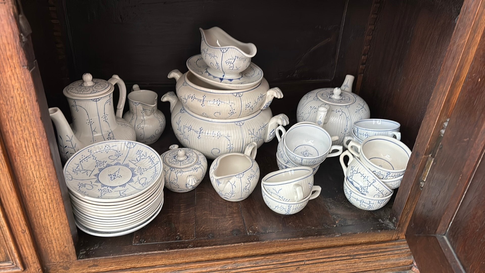 Boch servies blauw wit, Antiek en Kunst, Ophalen