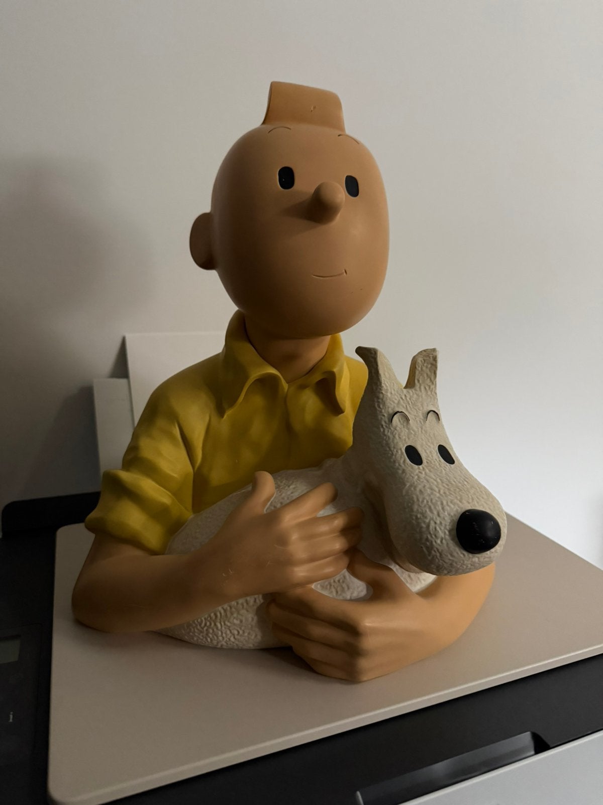 Buste tintin leblon delienne l’étoile mystérieuse 2000, Enlèvement, Utilisé