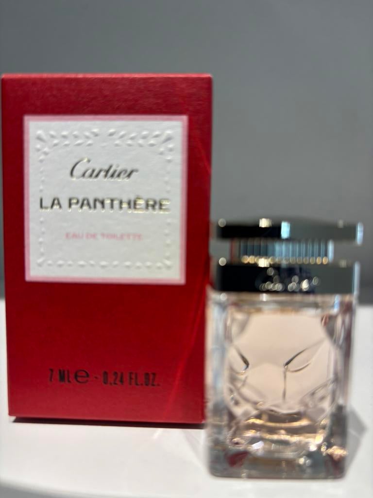Cartier la panthere eau de toilette 7 ml miniatuur, Enlèvement ou Envoi, Neuf, Miniature