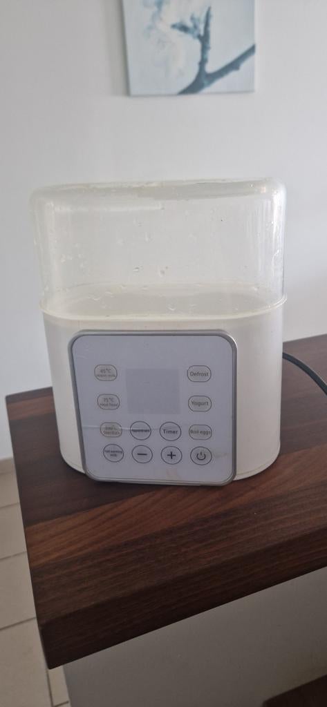 steriele babyfles, Ophalen