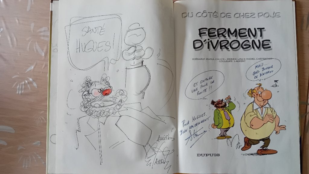 Du côté de chez Poje - Dédicacé, Livres, BD, Enlèvement ou Envoi, Neuf