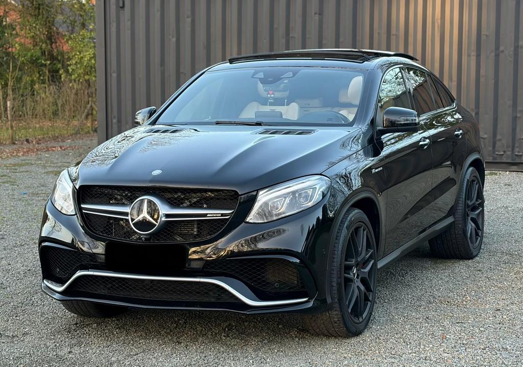 Mercedes GLE63s AMG coupe, Auto's, Automaat, Zwart, Leder, GLE Coupé