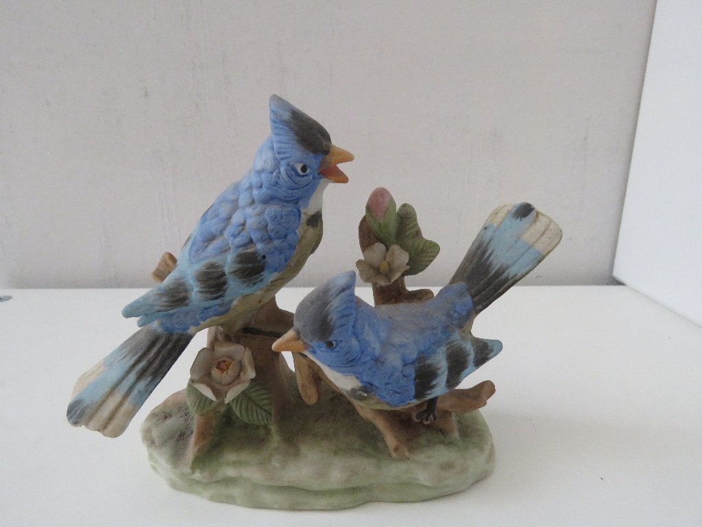 Oiseaux sur branche en porcelaine Vaga International, Antiquités & Art, Enlèvement ou Envoi