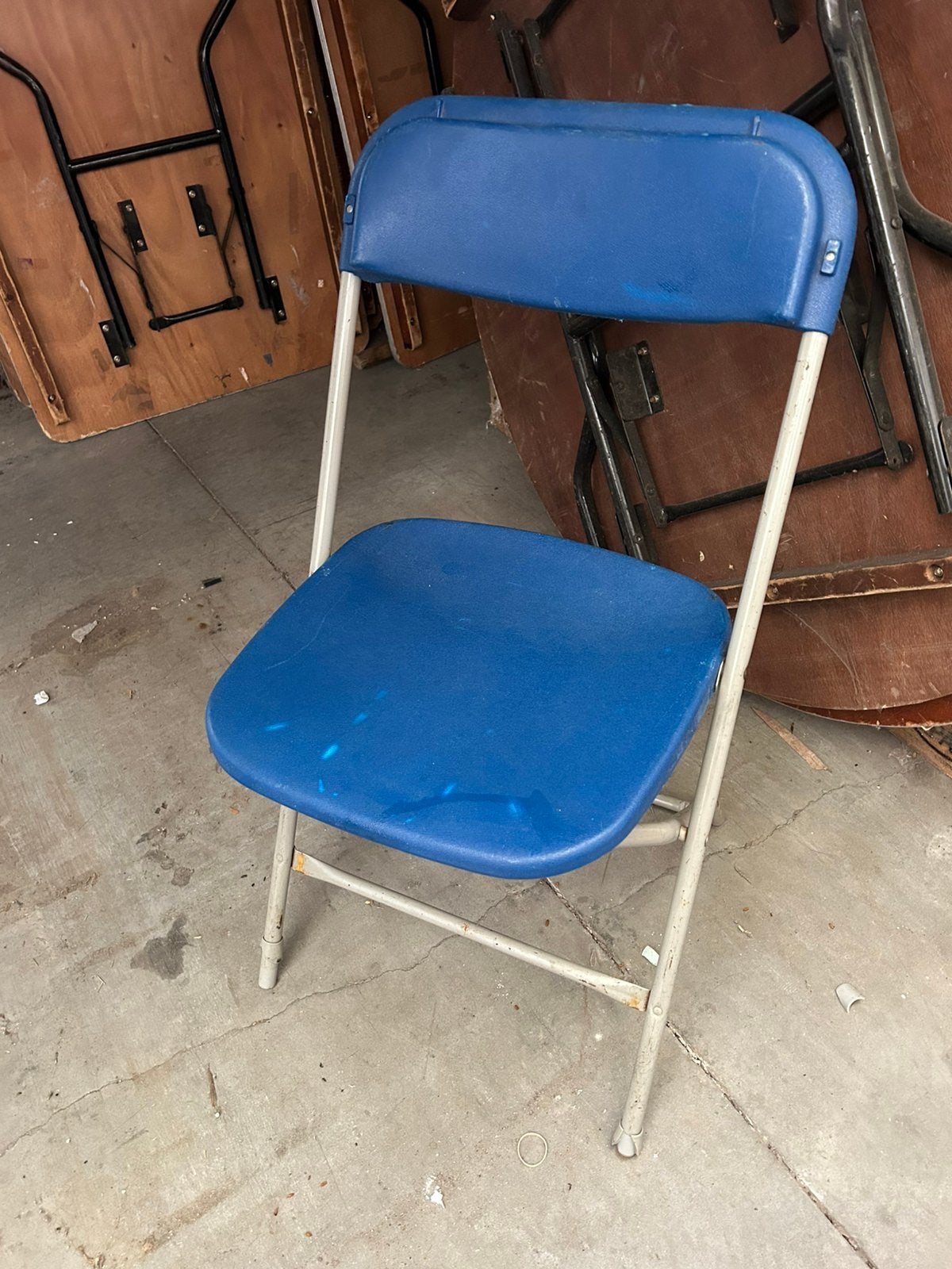 lot de chaises pliantes pro, Métal, Enlèvement, Cinq, Six Chaises ou plus, Utilisé