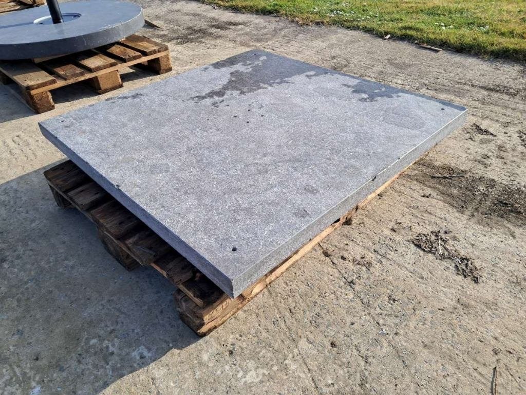 PARASOLVOET nr 5 : VIERKANT 100x100x5.5 cm , 150 eu met wiel, Tuin en Terras, Ophalen, Nieuw, Parasolvoet, Waterdicht