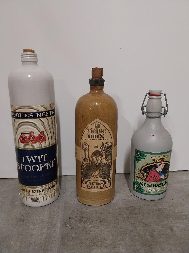 Jusqu'à 25 Bouteilles Cruchon en grès, Enlèvement