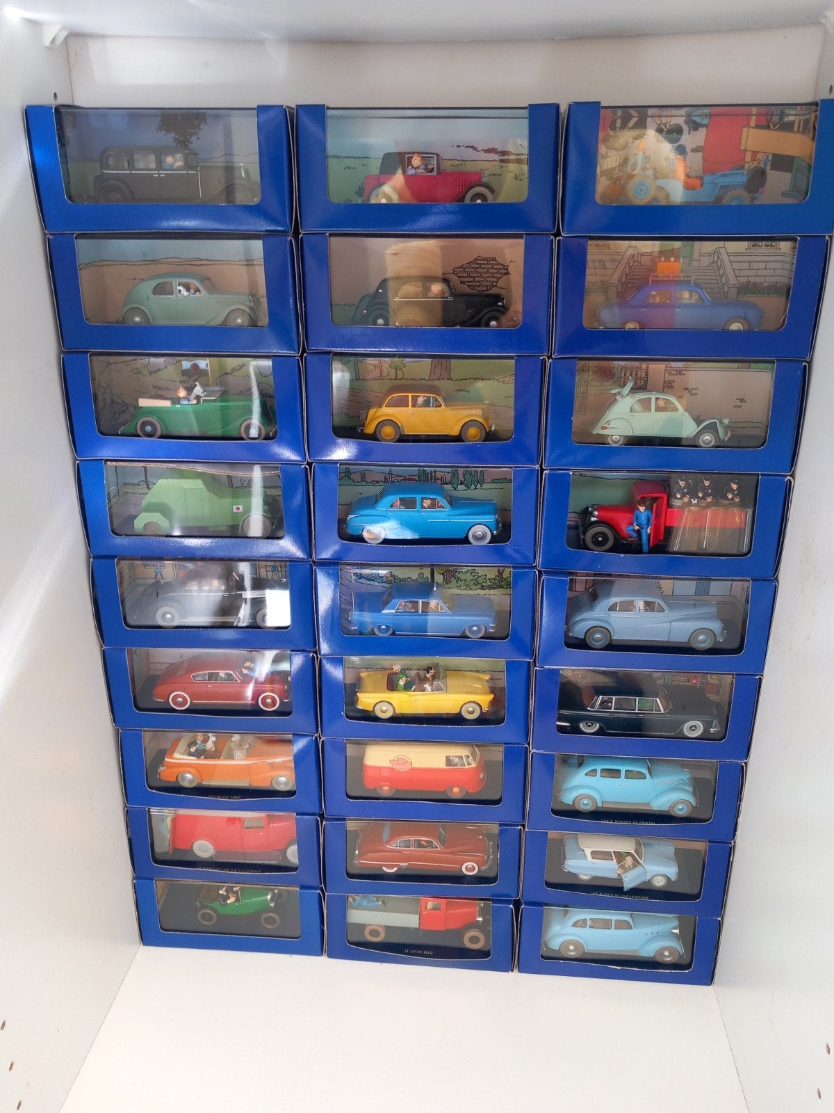 tintin en voiture collection officiel, Enlèvement ou Envoi, Voiture