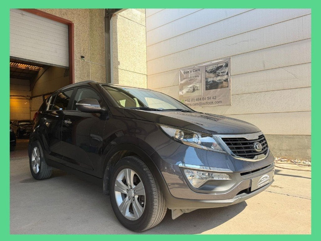 Kia New Sportage 1.6i met 35.000 KM  * Airco *, Autos, Kia, Entreprise, Boîte manuelle, Entretenue par le concessionnaire, Noir