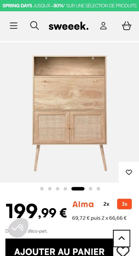 Meuble neuf à vendre