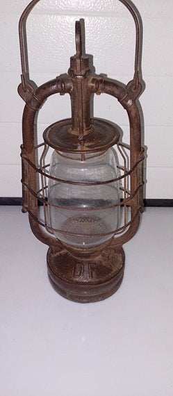 Lampe tempête ancienne Stübgen Fledermaus 2850 — Tampon DF, Antiquités & Art, Enlèvement