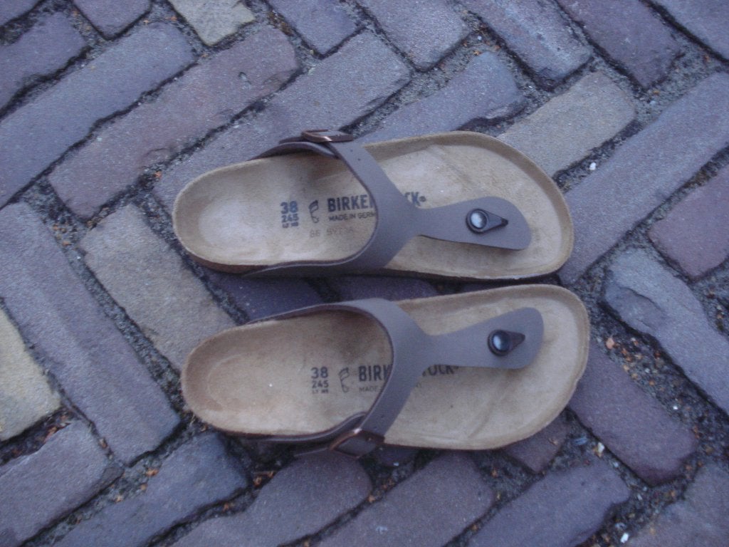 Birkenstock gizeh bruin 38 nu gratis verzending per post, Neuf, Brun, Envoi, Sandales de bain