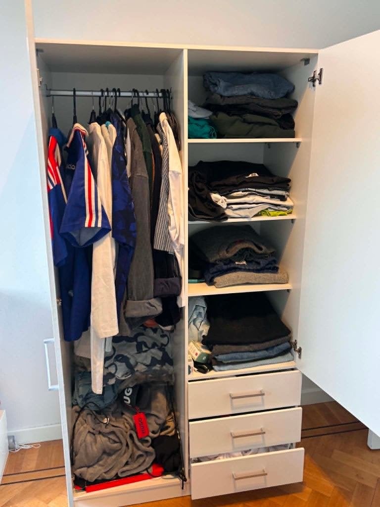 Garde-robes Jysk  moderne et pratique, 25 à 50 cm, Comme neuf, 50 à 100 cm, Autres matériaux
