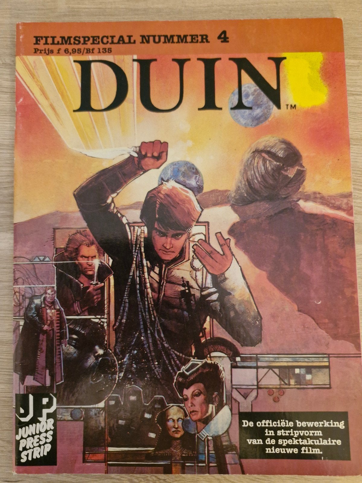Filmspecial nr 4 , Dune , Junior Press strip , 1984, Boeken, Strips | Comics, Eén comic, Amerika, Ophalen of Verzenden, Zo goed als nieuw