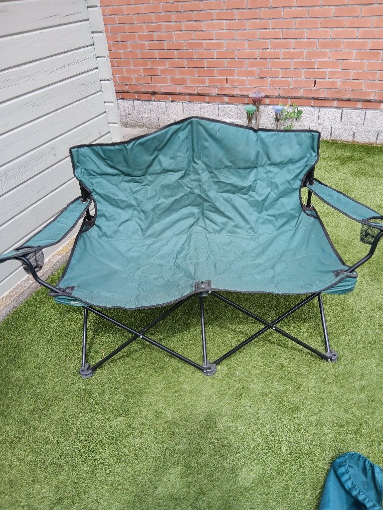 Opvouwbare kampeerstoel 2 personen, Caravans en Kamperen, Ophalen, Gebruikt