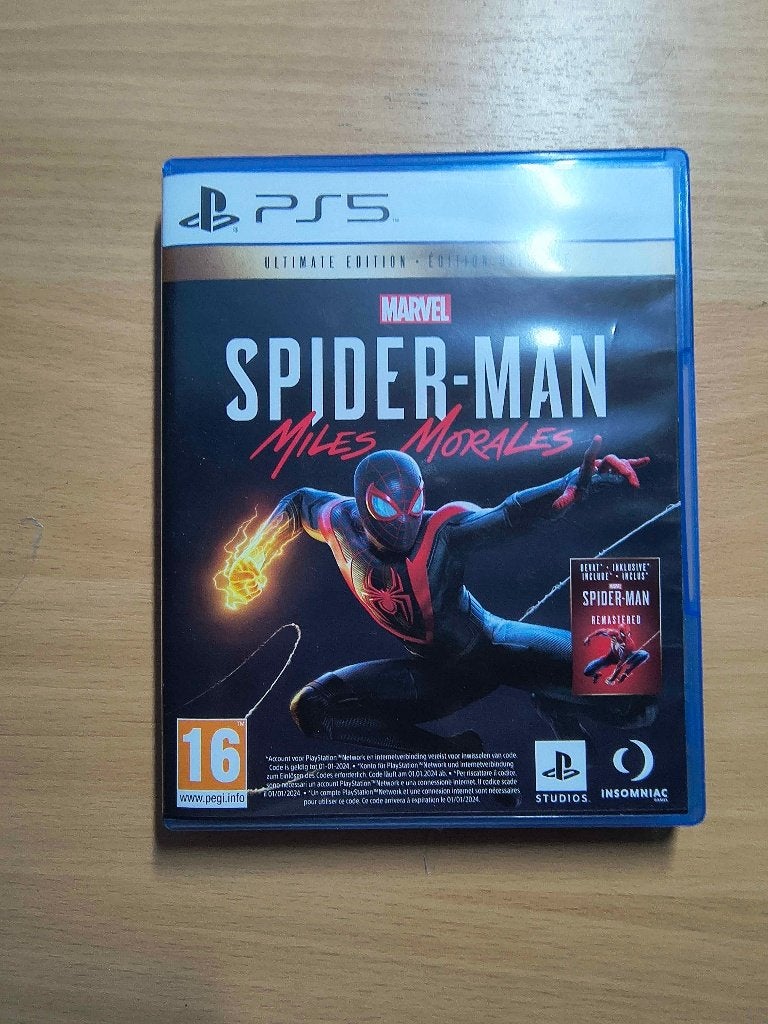 Marvel Spiderman Miles Morales PS5, Games en Spelcomputers, Ophalen of Verzenden, Zo goed als nieuw