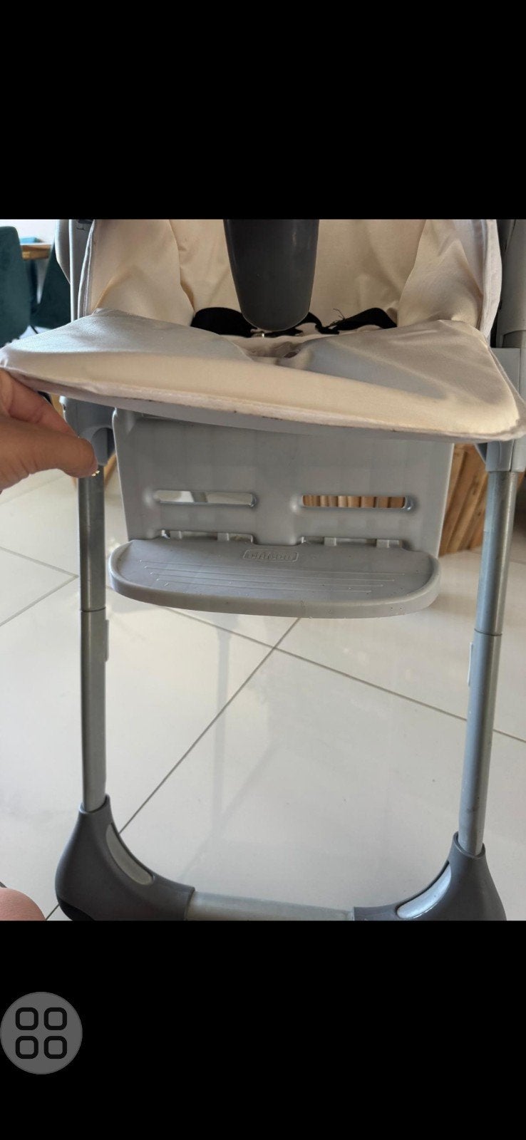 chaise bébé avec housse., Caravans en Kamperen, Kampeermeubelen, Ophalen