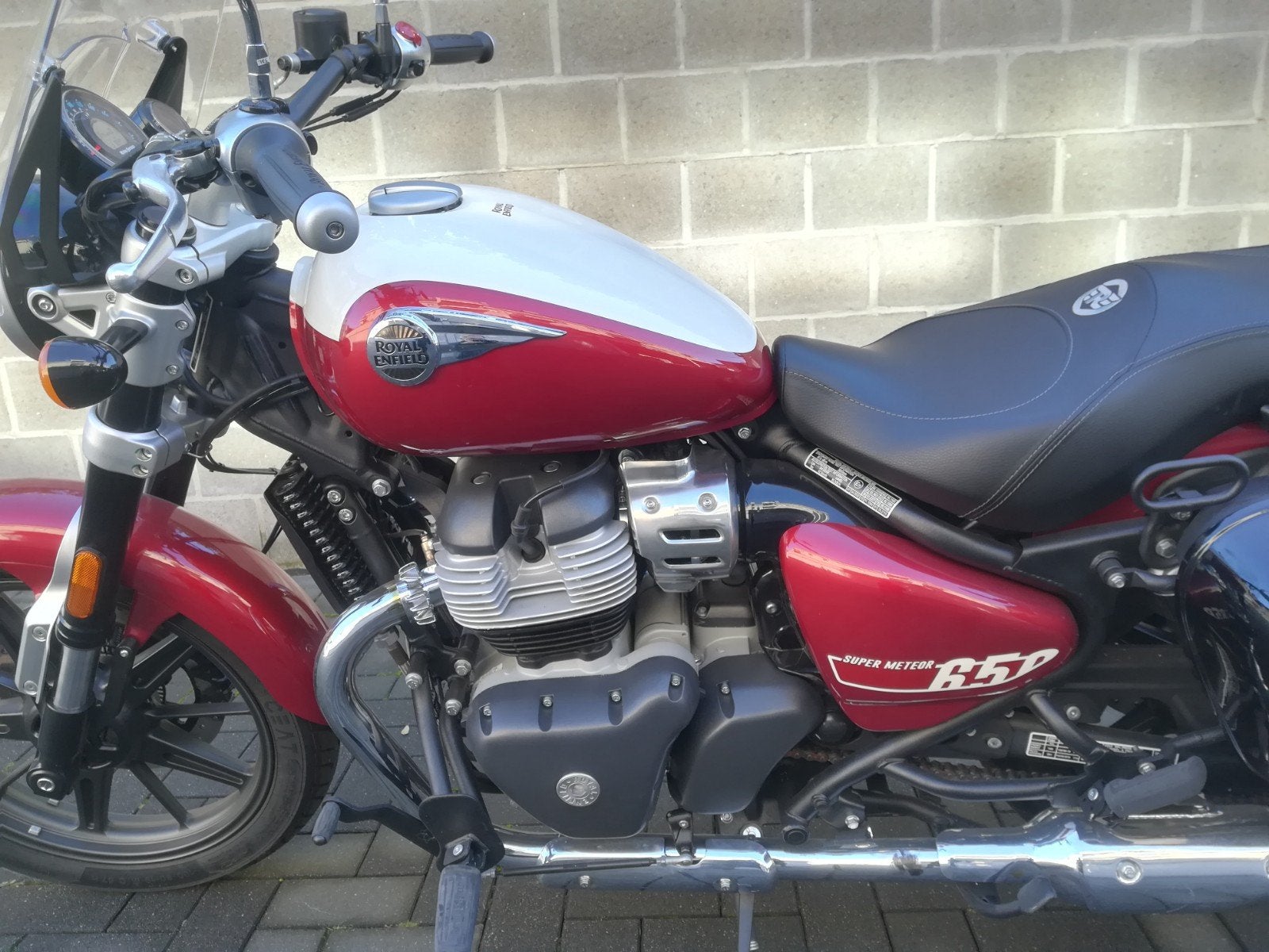 Zo goed als nieuwe Royal Enfield Super Meteor te koop,, Motoren