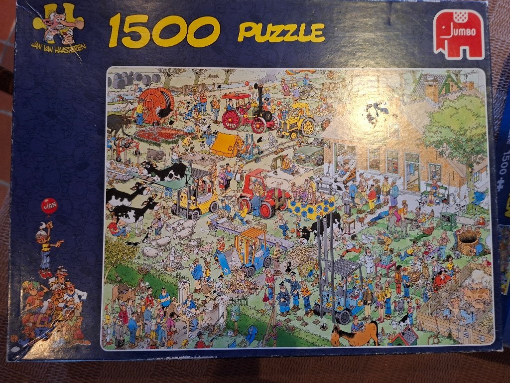 Van Haasteren puzzel, Hobby en Vrije tijd, Ophalen, 500 t/m 1500 stukjes, Gebruikt, Legpuzzel