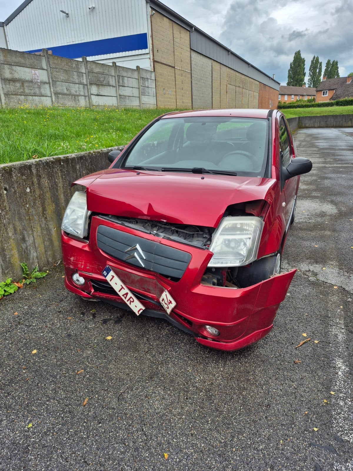 Citroën C2 2006 accidentée 120.000kms, Ophalen, Citroën