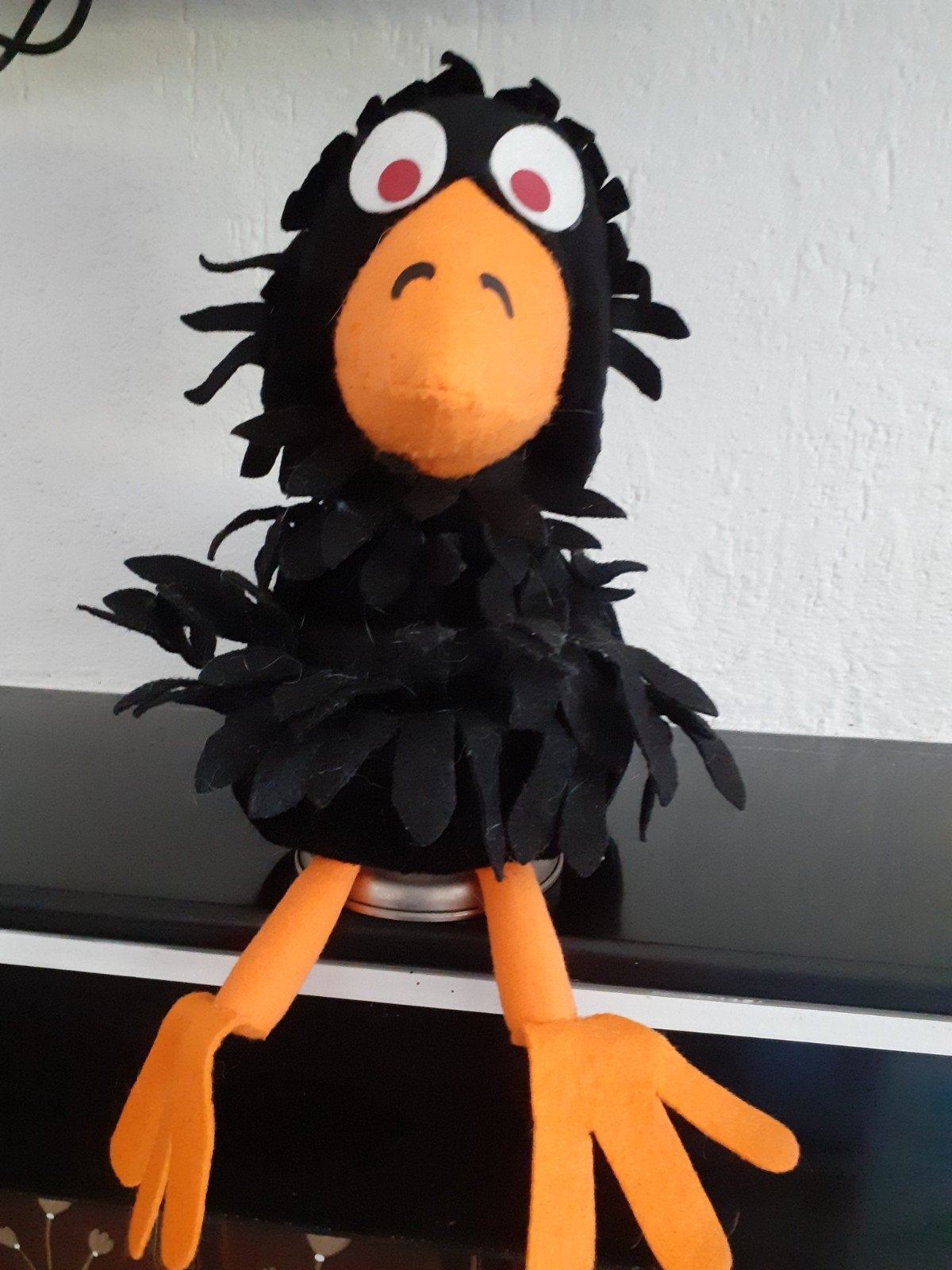 Meneer de Raaf fabeltjeskrant handpop, Verzamelen, Ophalen of Verzenden