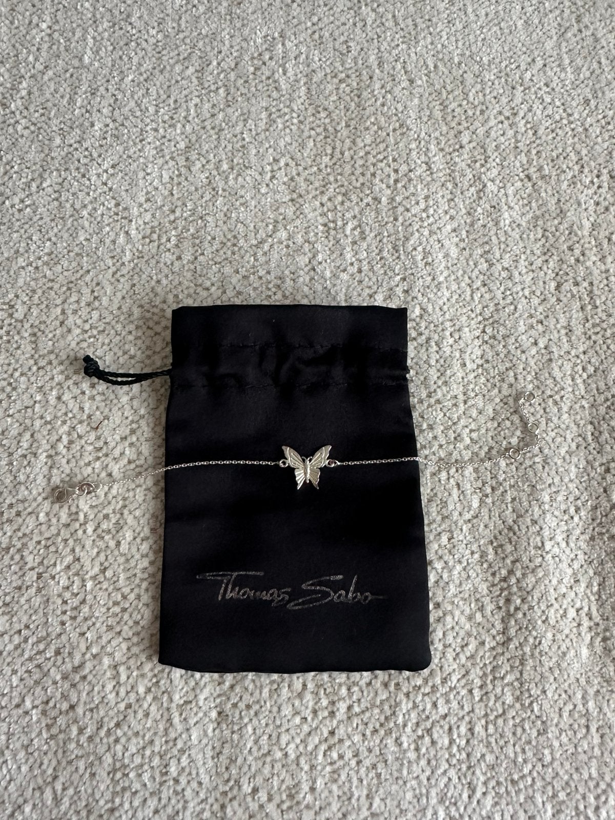 Thomas Sabo Silver Butterfly Bracelet, Ophalen of Verzenden, Nieuw, Overige kleuren, Overige merken