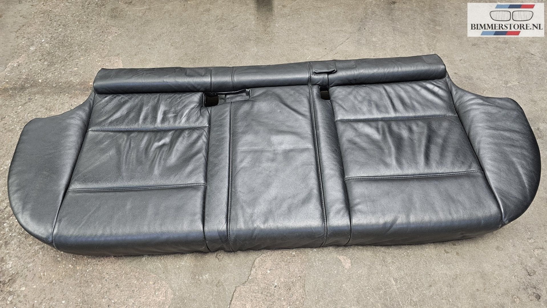 Zwarte leren zitting achterbank met verwarming BMW X5 E53, Ophalen, Gebruikt, -, -