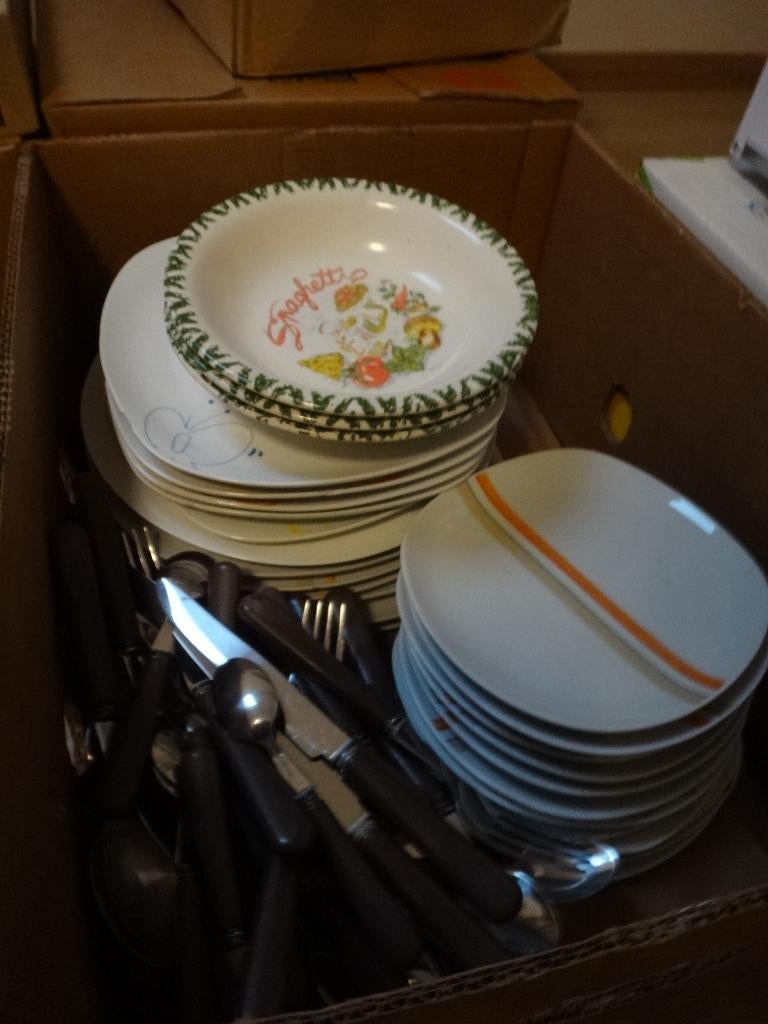 Serviesgoed, kaarshouder, decoratie, Huis en Inrichting, Ophalen, Gebruikt