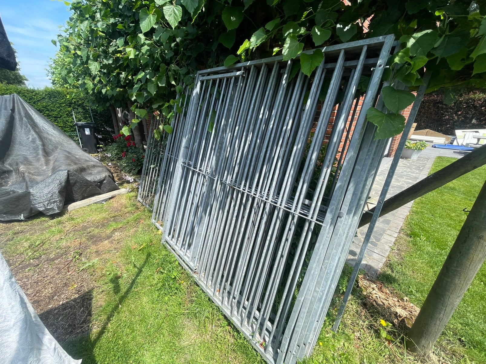 8 panelen - Hondenkennel - honden ren, Enlèvement, Comme neuf, Chenil chien