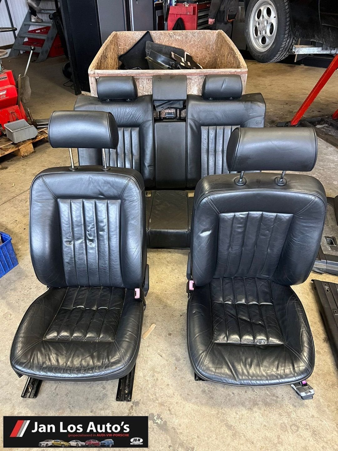 Interieur stoelen bank Audi a8 verstelbaar stoelverwarming, Ophalen, Gebruikt, -, -
