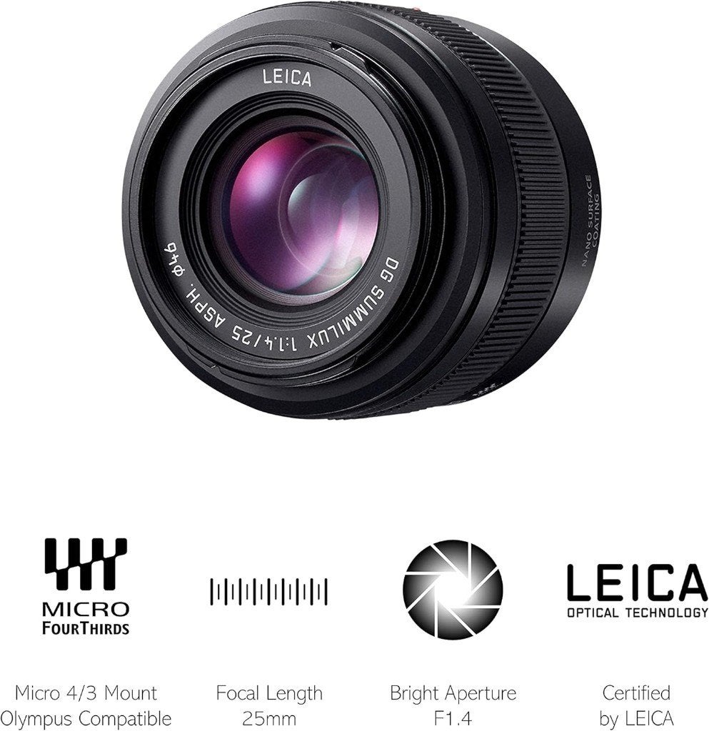 Objectif Leica, Ophalen, Micro Four Thirds, Nieuw, Beschermhoes/tas